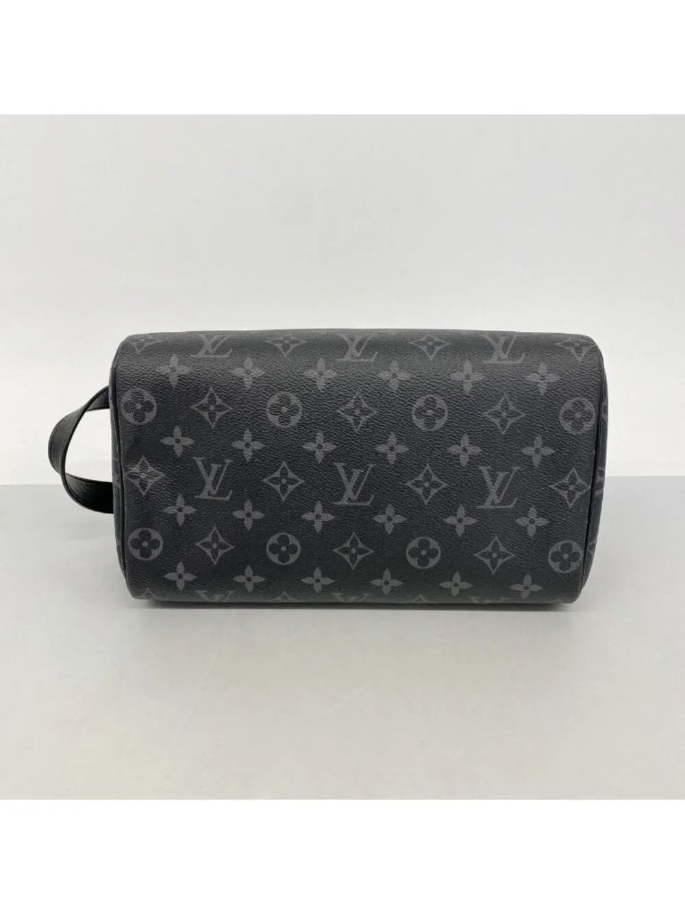 Louis Vuitton Handbag Monogram Empreinte Dopp Kit Black Gray